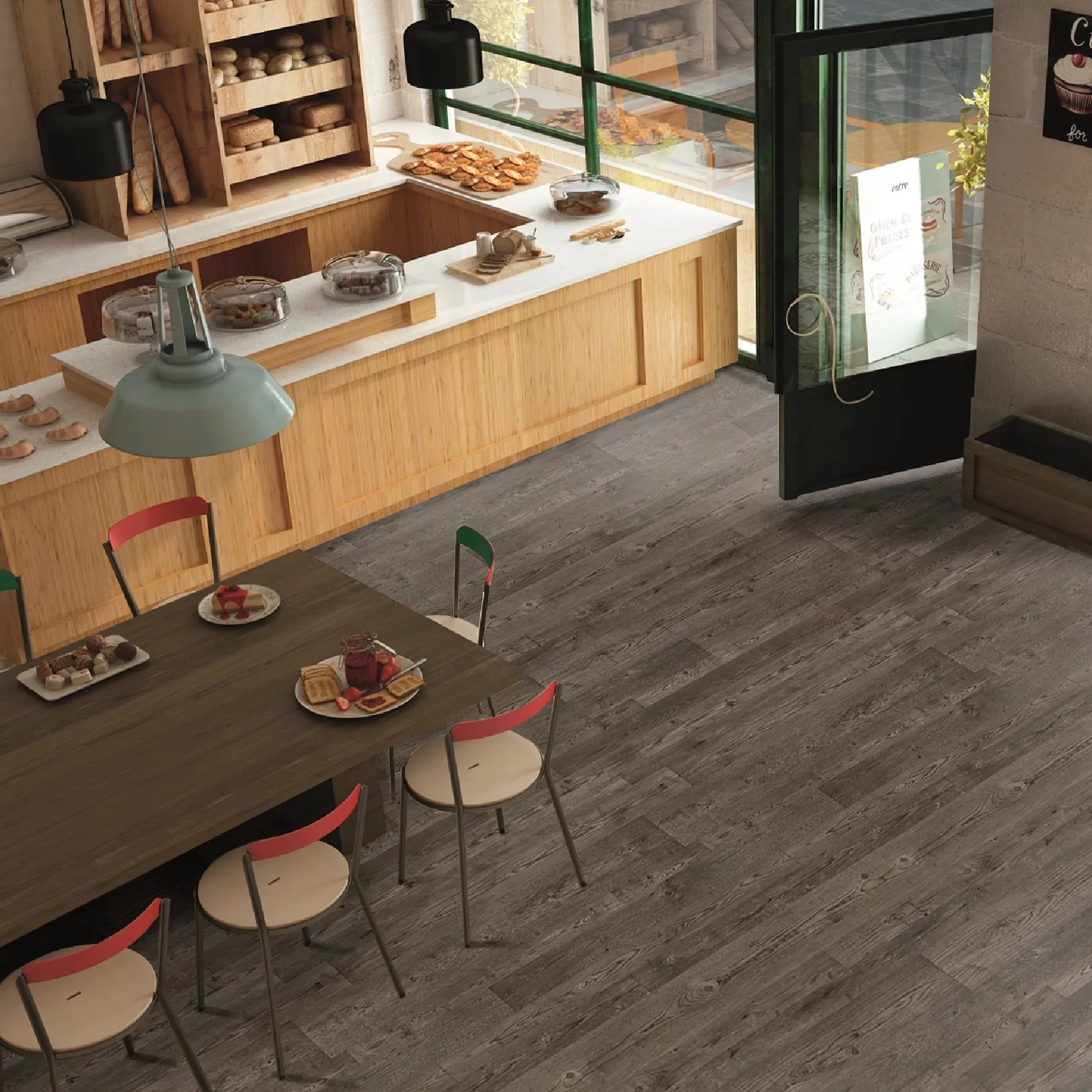 Напольная панель QuickDeck Plus Эдинбург 1200х900, 22 мм. (фото 2)