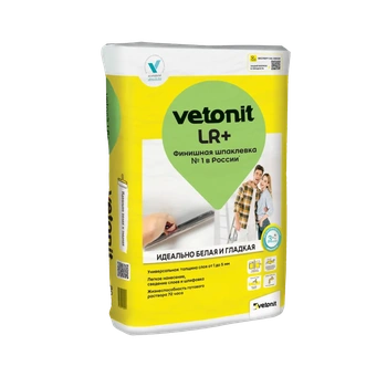 Шпаклёвка финишная белая Ветонит ЛР+,  Vetonit LR+, 20 кг
