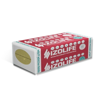 Утеплитель IZOLIFE АКУСТИК ОПТИМА (60кг/м3) 1200х600, 27 мм 16пл/11,52м2 0,311м3