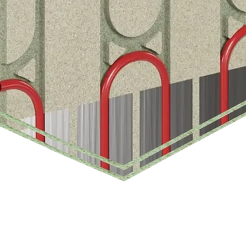 Плита TermoFloor QuickDeck для тёплого пола 1830*600, 25мм (64 л/пал)