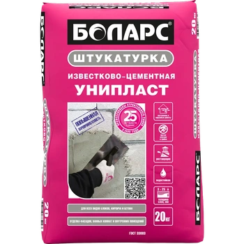 Штукатурка Унипласт Известково-цементная