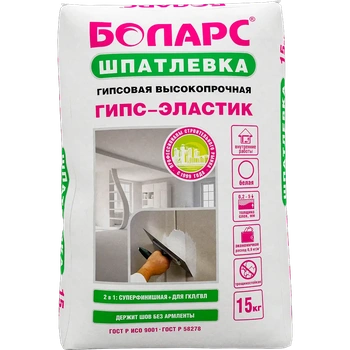 Шпатлевка гипсовая Гипс-эластик