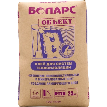 Клей для теплоизоляции Объект