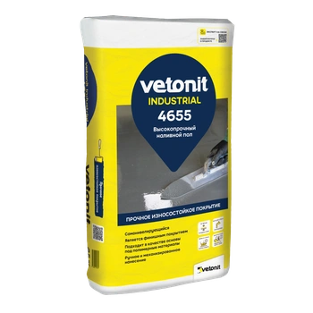 Ветонит (vetonit) industrial 4655 Высокопрочный промышленный пол, 25 кг