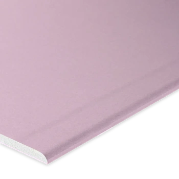 Гипсокартонный лист Кнауф ГКЛО, Огнеупорный 2500х1200, 12,5 мм