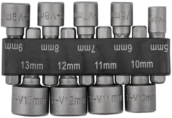 Набор усиленных головок CrV 9 10. (5-13 мм)