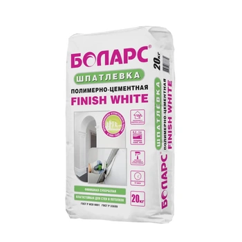 Шпатлевка полимерная БОЛАРС Light Polymer, 20 кг.