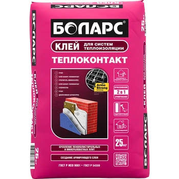 Клей для систем теплоизоляции Теплоконтакт