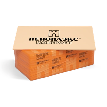 Пеноплэкс Комфорт 1185х585, 20 мм. экструдированный пенополистирол XPS