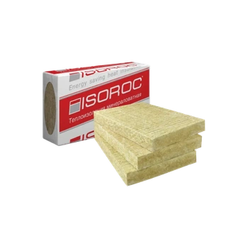 Утеплитель ISOROC Изорок Изофлор (110кг/м3) 1000х600, 50 мм 6пл/3,6м2 0,18м3