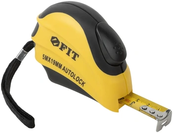 Рулетка с автостопом "Инфинити" 5 м x 19 мм