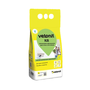 Шпатлёвка финишная Ветонит КР Vetonit KR, 5 кг
