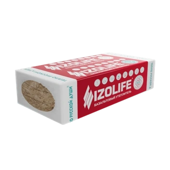 Утеплитель IZOLIFE ФАС ПРОФ (150кг/м3) 1200х600, 30 мм 6пл/4,32м2 0,1296м3
